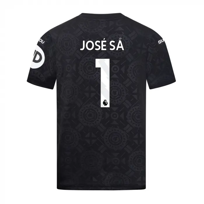 Wolverhampton Wanderers Shirt Store | 2025-26 Wolves Goalkeeper Home Shirt – Junior JOSE SA 1 Collection Wolverhampton Wanderers Official Gear